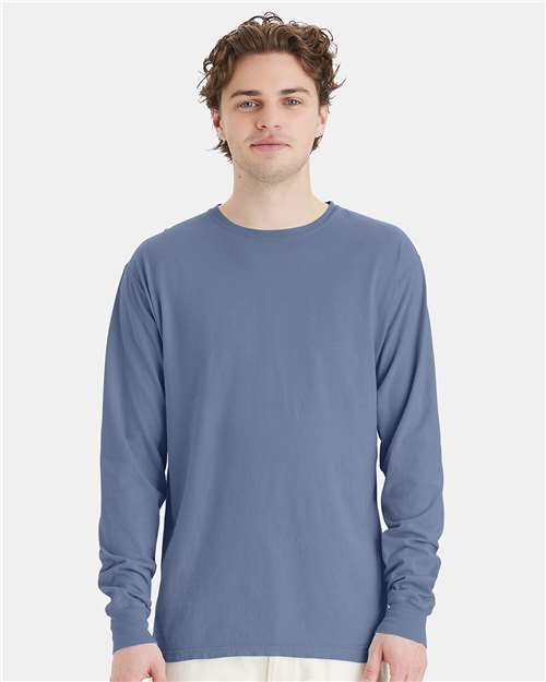 ComfortWash de Hanes - Camiseta unisex de manga larga teñida - GDH200