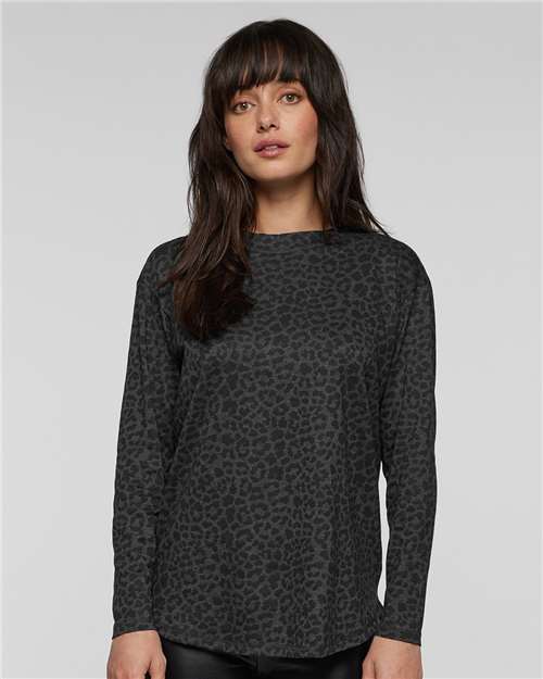 LAT - Women's Fine Jersey Long Sleeve Tee - 3508