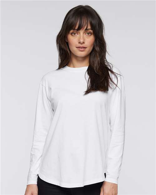 LAT - Women's Fine Jersey Long Sleeve Tee - 3508