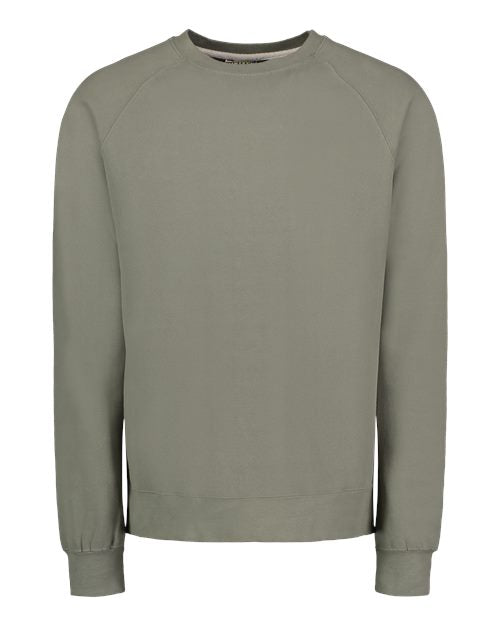 MV Sport - Unisex Vintage Fleece Raglan Crewneck Sweatshirt - 17116