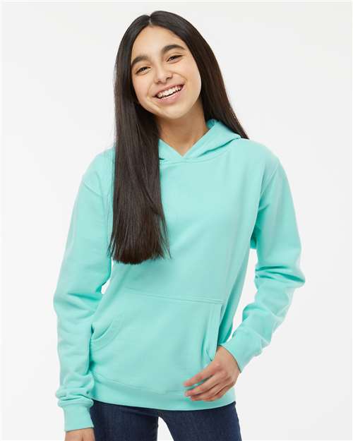 Independent Trading Co. - Youth 8.5 oz. Midweight Hooded Sweatshirt - SS4001Y