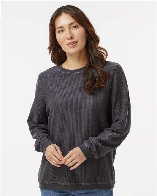 Boxercraft - Unisex Corded Crewneck Sweatshirt - D02