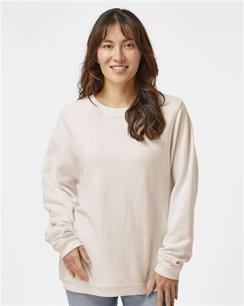 Boxercraft - Unisex Corded Crewneck Sweatshirt - D02