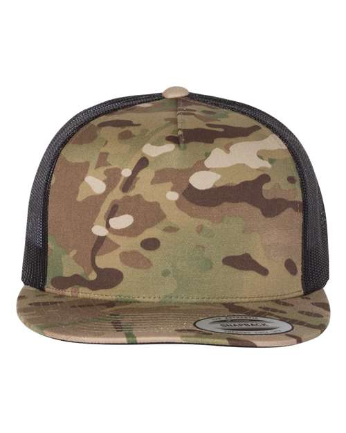 YP Classics - Gorra Trucker Clásica de Cinco Paneles - 6006