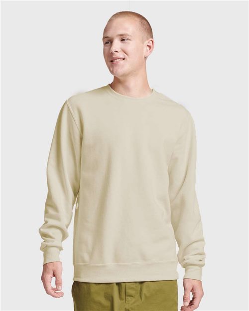 JERZEES - Sudadera unisex de cuello redondo hilada en anillo de mezcla premium Eco™ - 701MR