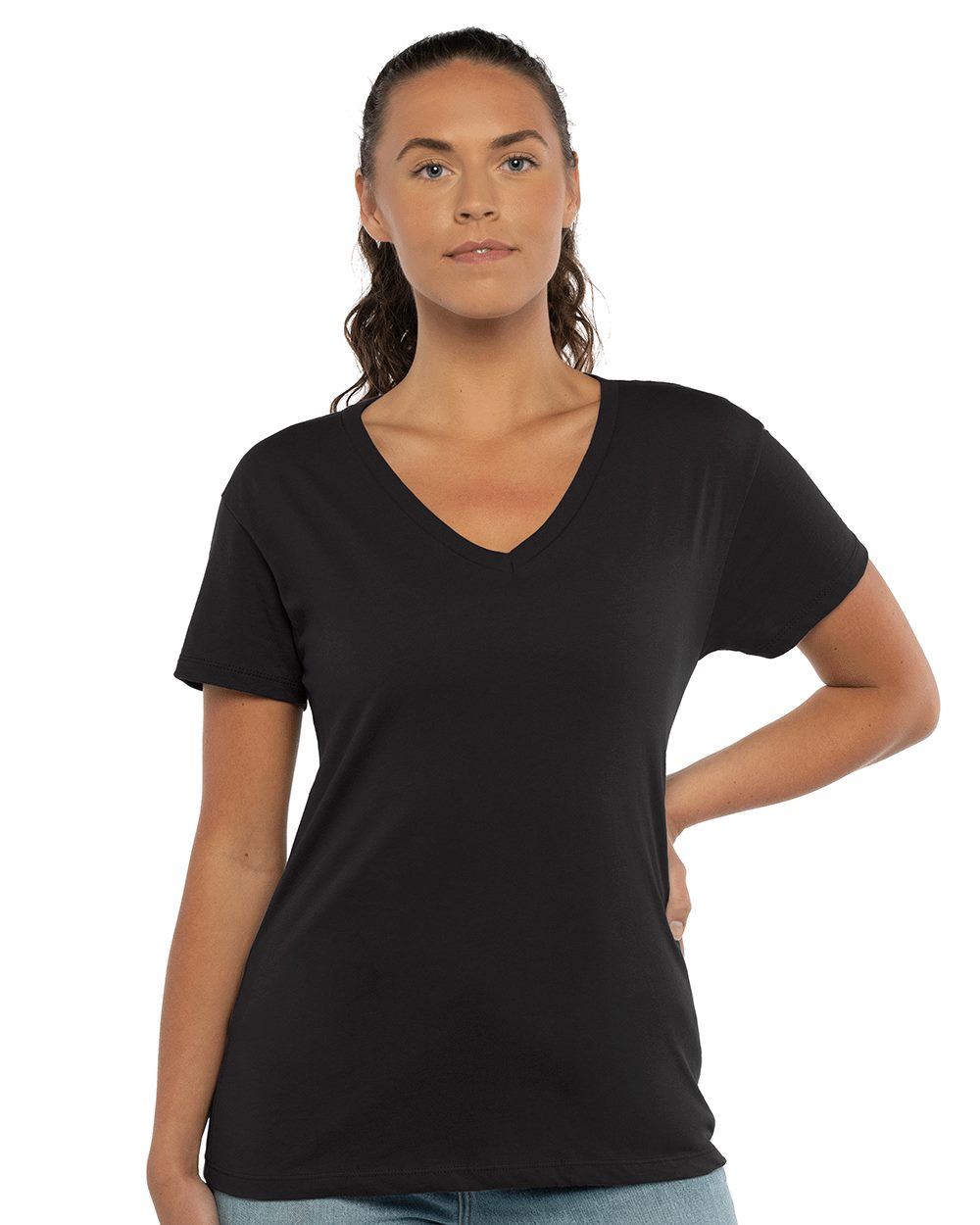 Next Level - Women’s Cotton V-Neck Tee - 3940