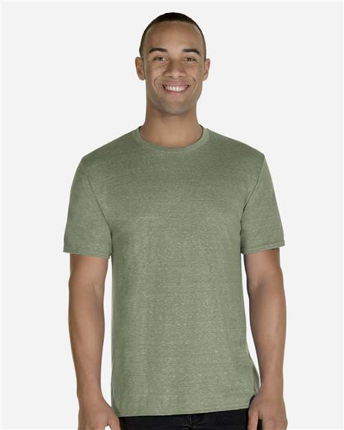JERZEES - Unisex Snow Heather Jersey T-Shirt - 88MR