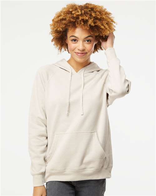 Independent Trading Co. - Sudadera unisex con capucha y manga raglán de mezcla especial - PRM33SBP