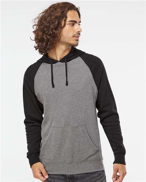 Independent Trading Co. - Unisex Special Blend Raglan Hooded Sweatshirt - PRM33SBP