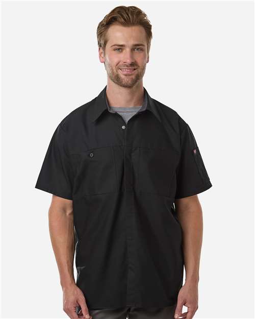 Red Kap - Men's Performance Plus Short Sleeve Shirt With Oilblok Technology - SY42