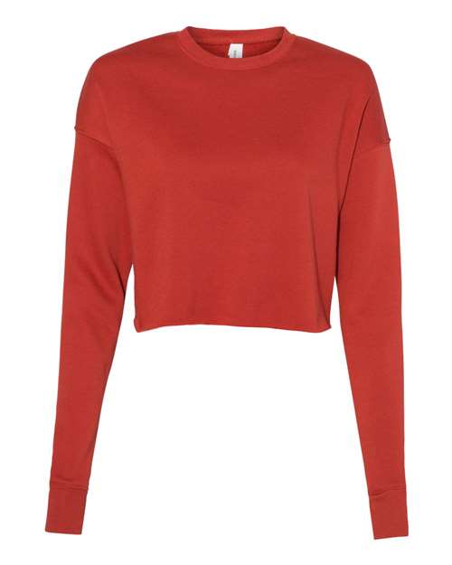 BELLA + CANVAS - Women's Crop Crewneck Sweatshirt - 7503