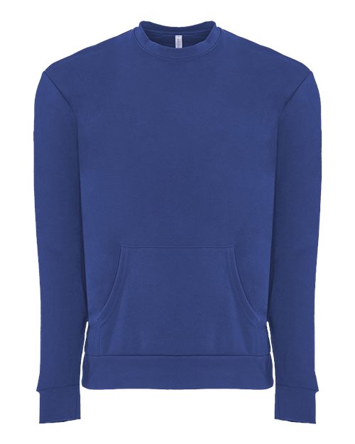 Next Level - Unisex Santa Barbara Pocket Crewneck Sweatshirt - 9001