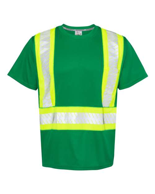 Kishigo - Camiseta unisex EV Series® con bolsillo en contraste y visibilidad mejorada - B200-204