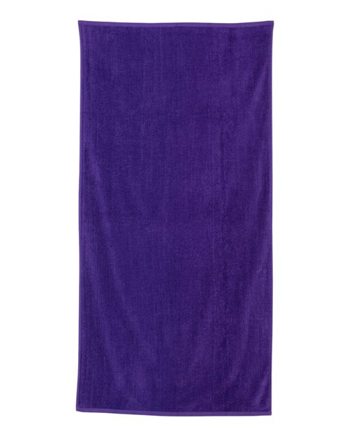 Q-Tees - Toalla de playa de terciopelo - QV3060