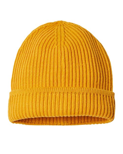 Atlantis Headwear - Gorro con puños y acabado sostenible - MAPLE
