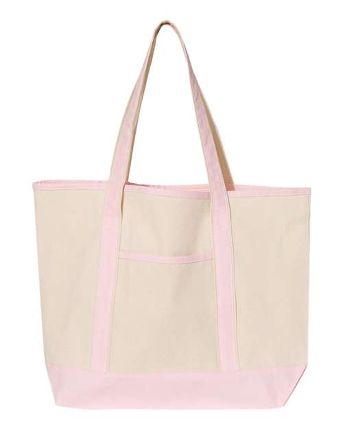 Q-Tees - Bolso grande de lona de lujo de 34,6 l - Q1500