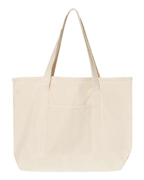Q-Tees - Bolso grande de lona de lujo de 34,6 l - Q1500