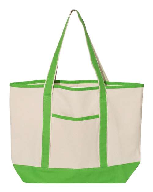Q-Tees - Bolso grande de lona de lujo de 34,6 l - Q1500