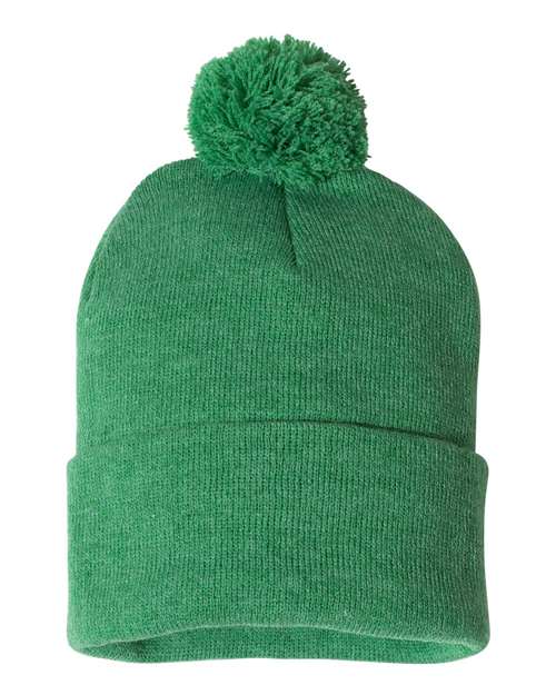 Sportsman - Gorro con puños y pompón de 30 cm - SP15