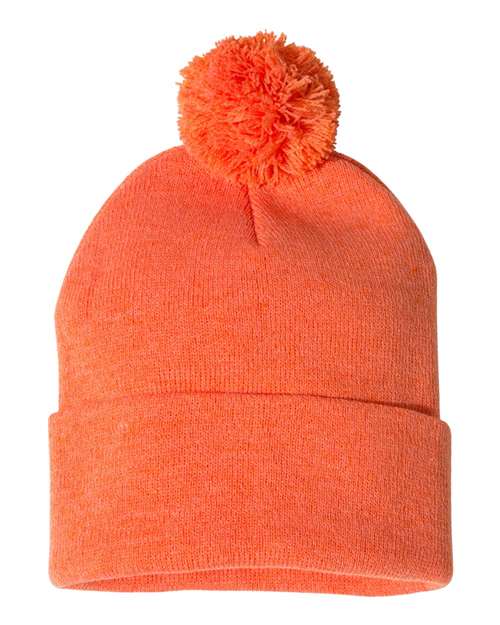 Sportsman - Gorro con puños y pompón de 30 cm - SP15