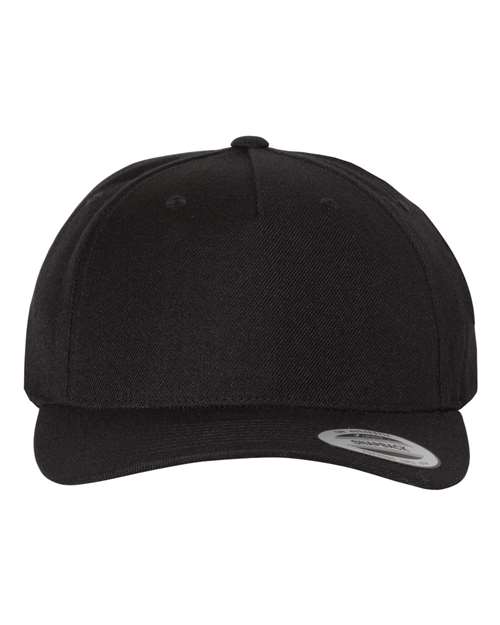YP Classics - Gorra Snapback Premium de cinco paneles con visera curva - 5789M