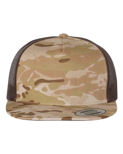 YP Classics - Classic Five-Panel Trucker Cap - 6006