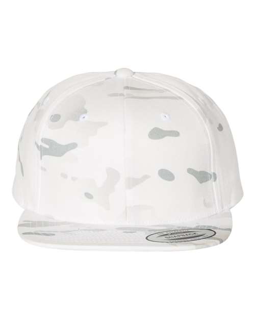 Gorra YP Classics Premium con visera plana y cierre a presión - 6089M