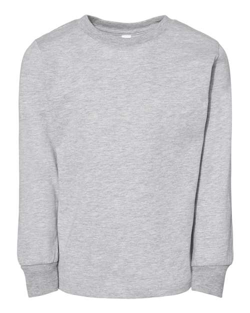 BELLA + CANVAS - Camiseta de manga larga de jersey para niño - 3501T