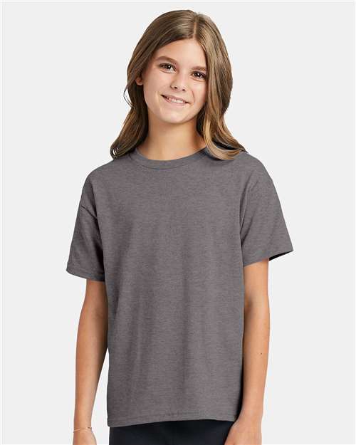 Hanes - Camiseta EcoSmart® para jóvenes - 5370