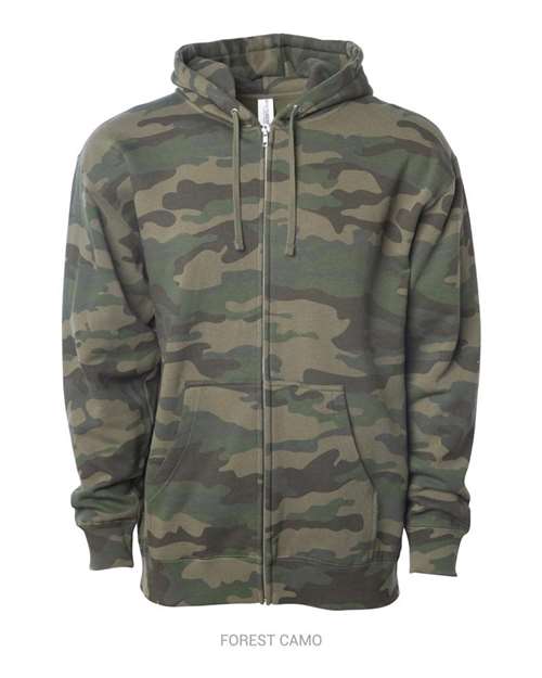 Independent Trading Co. - Unisex Midweight Full-Zip Hooded Sweatshirt - SS4500Z