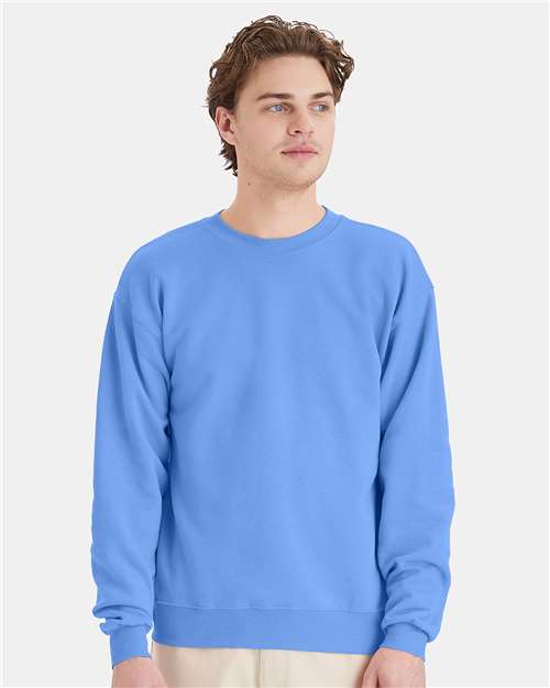 Hanes - Sudadera unisex EcoSmart® de cuello redondo - P160