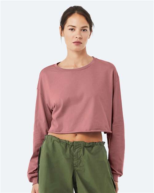 BELLA + CANVAS - Women's FWD Fashion Crop Long Sleeve Tee - 6501