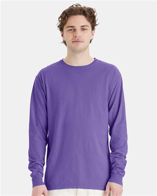 ComfortWash de Hanes - Camiseta unisex de manga larga teñida - GDH200