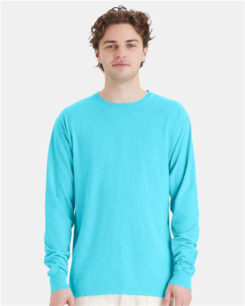ComfortWash de Hanes - Camiseta unisex de manga larga teñida - GDH200