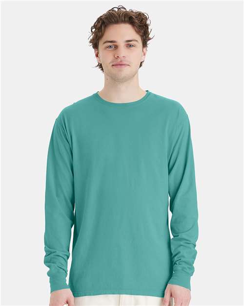 ComfortWash de Hanes - Camiseta unisex de manga larga teñida - GDH200