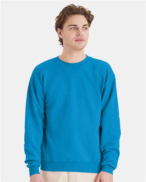 Hanes - Sudadera unisex EcoSmart® de cuello redondo - P160