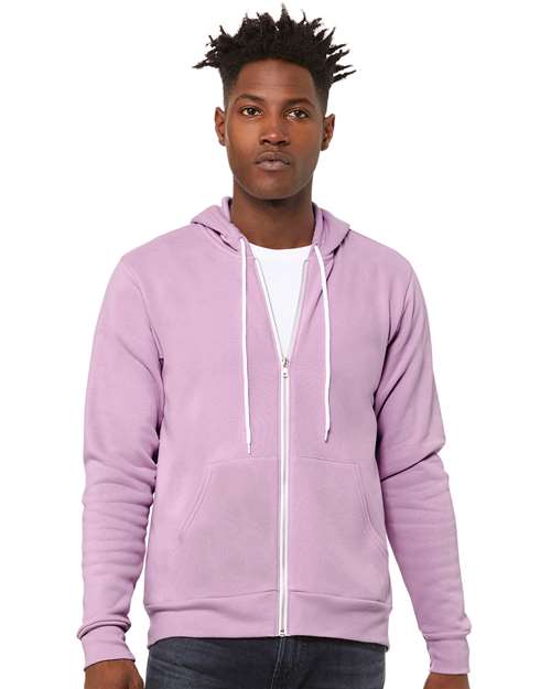 BELLA + CANVAS - Unisex Sponge Fleece Full-Zip Hoodie Sweatshirt - 3739