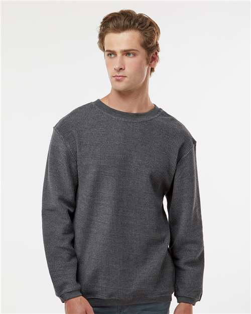 MV Sport - Unisex Corded Crewneck Sweatshirt - 19179