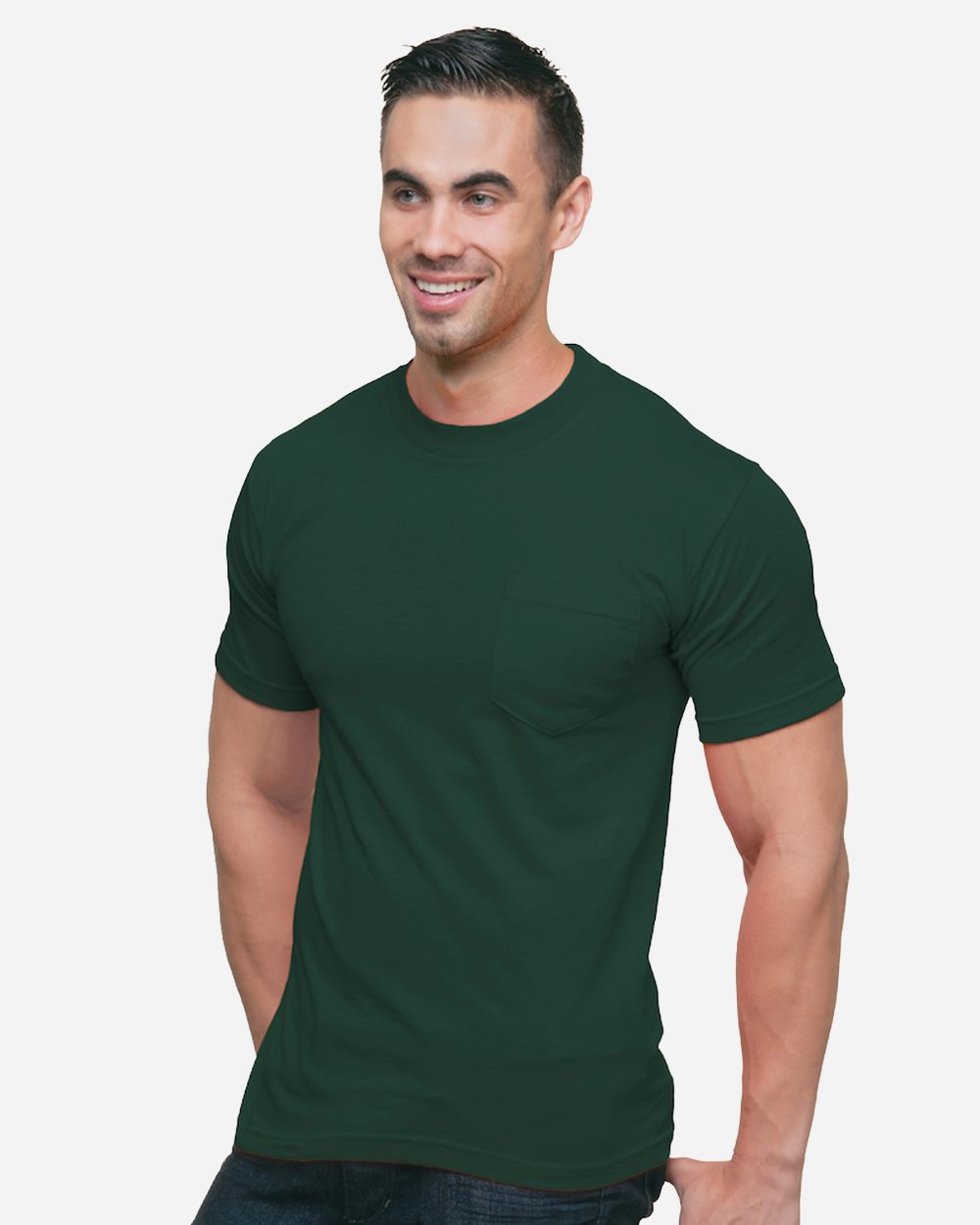 Bayside - Unisex Union-Made Pocket T-Shirt - 3015