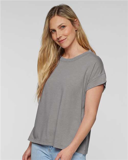 LAT - Women's Relaxed Vintage Wash Tee - 3502
