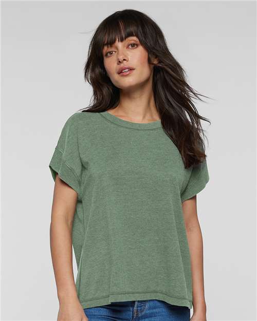 LAT - Women's Relaxed Vintage Wash Tee - 3502