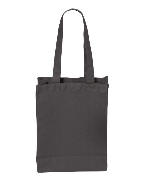 Q-Tees - Bolsa de compras con fuelle de 12 l - Q1000
