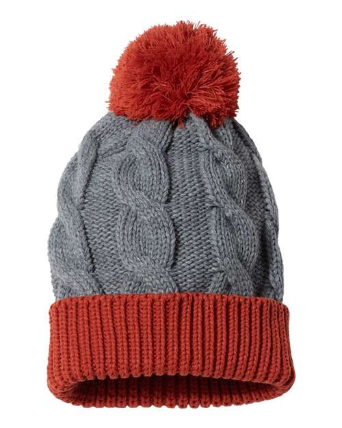 Richardson - Gorro con puños retorcidos y gruesos - 141R