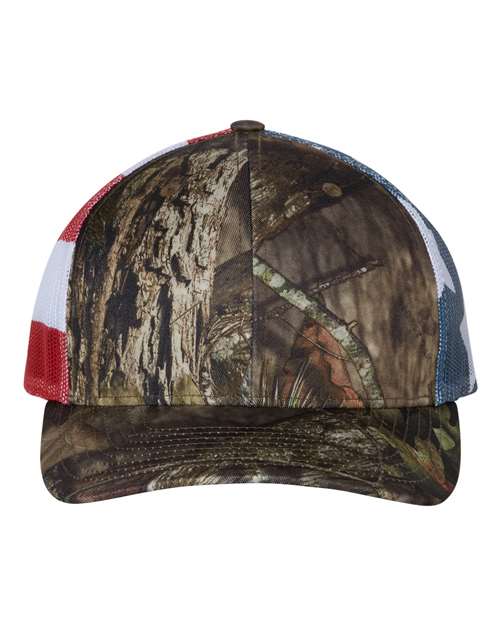 Richardson - Gorra de camionero de malla estampada - 112PM