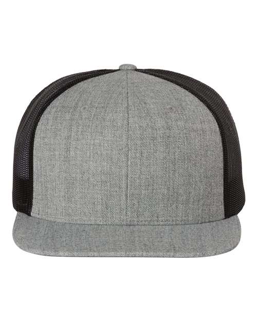 Richardson - Gorra de camionero de mezcla de lana con visera plana - 511