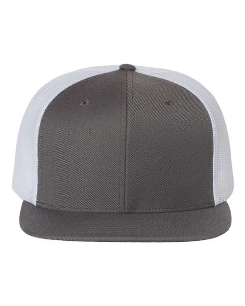 Richardson - Gorra de camionero de mezcla de lana con visera plana - 511