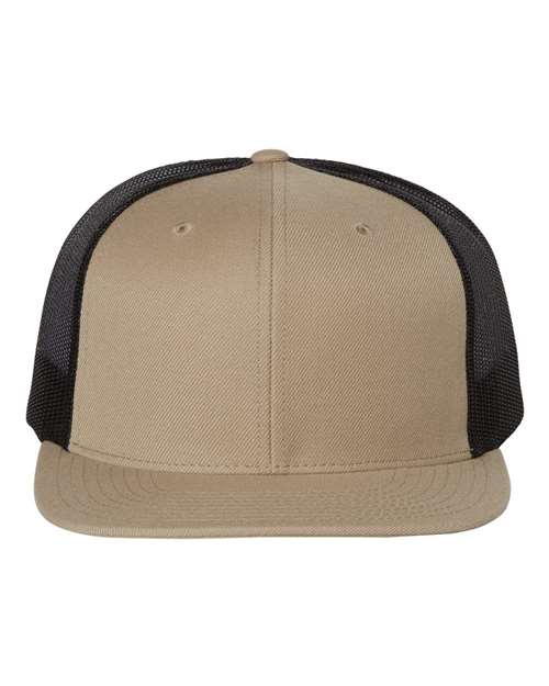 Richardson - Gorra de camionero de mezcla de lana con visera plana - 511