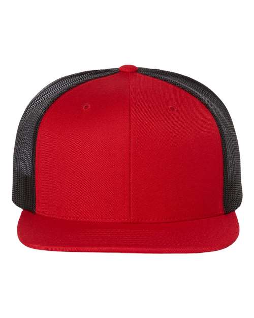 Richardson - Gorra de camionero de mezcla de lana con visera plana - 511