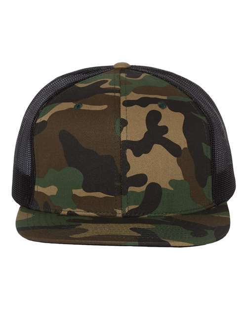 Richardson - Gorra de camionero de mezcla de lana con visera plana - 511