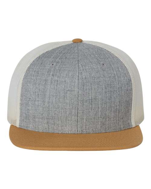 Richardson - Gorra de camionero de mezcla de lana con visera plana - 511